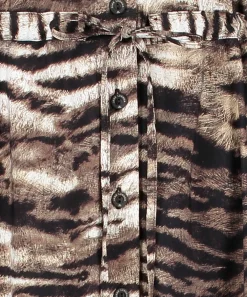 Vestido Jane Lushka Lina Estampado Animal