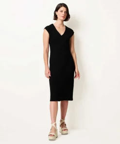 Vestido Kyra Sin Mangas De Punto Milano Daphne