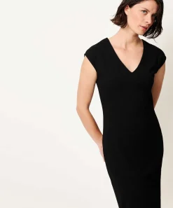 Vestido Kyra Sin Mangas De Punto Milano Daphne