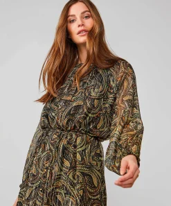 Vestido Midi Summum Remolino