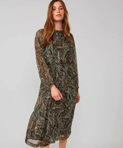 Vestido Midi Summum Remolino