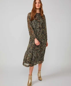 Vestido Midi Summum Remolino