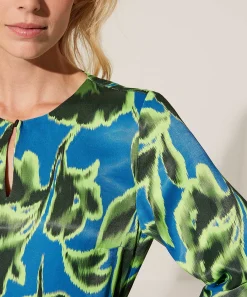 Vestido Sedoso Kyra Flor Arlino