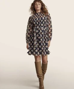 Vestido Summum De Malla Estrella Difuminada