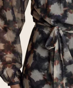 Vestido Summum De Malla Estrella Difuminada