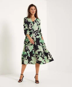 Vestido Summum Estampado Botanico