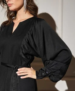 Vestido Summum Punto Milano Mangas Sedosas