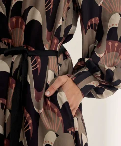 Vestido Summum Sedoso Art Nouveau