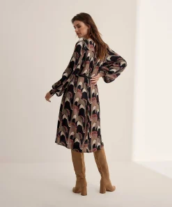 Vestido Summum Sedoso Art Nouveau