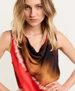 Vestido Summum Sedoso Tie-Dye