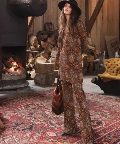 Vestido Tunica Summum Paisley Jacquard