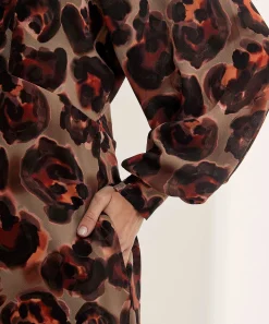 Vestido Ultimate Crepe Animal