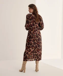 Vestido Ultimate Crepe Animal