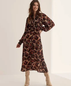 Vestido Ultimate Crepe Animal