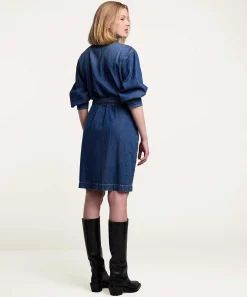 Vestido Vaquero Con Cinturon Summum